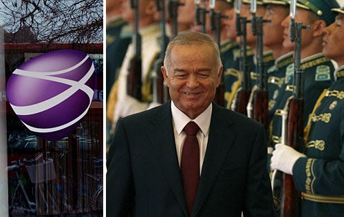 Uzbekistans ledare Islam Karimov.