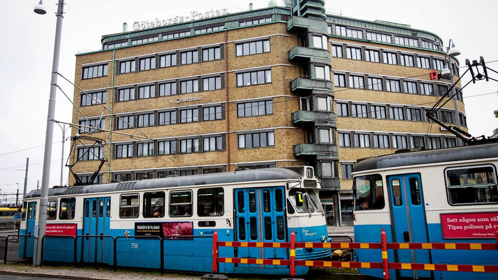 Göteborgs-Posten har haft sitt tidningshus vid Polhemsplatsen i 81 år.
