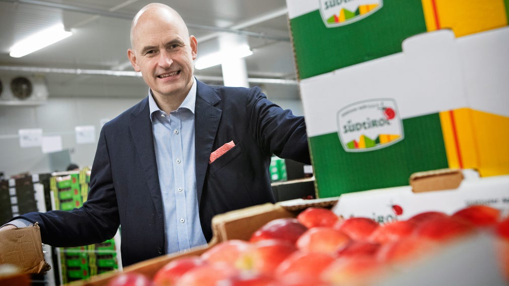 Tomas Kull, vd för Mathem som är en nätbutik där de ekologiska produkterna står för 25 procent av försäljningen.