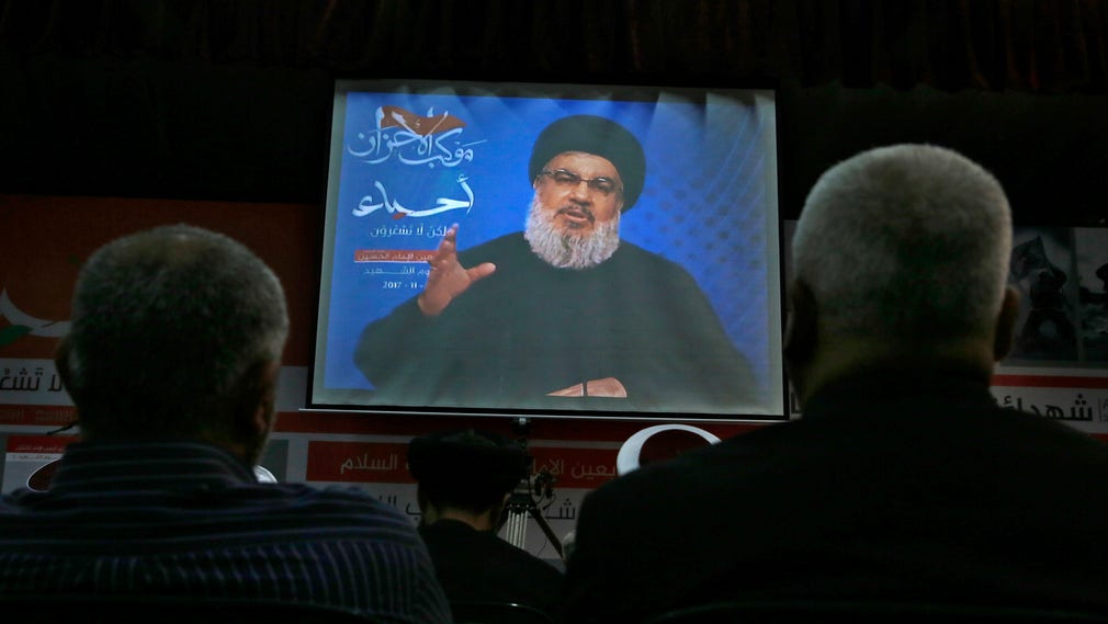 Hezbollahs ledare Hassan Nasrallah.