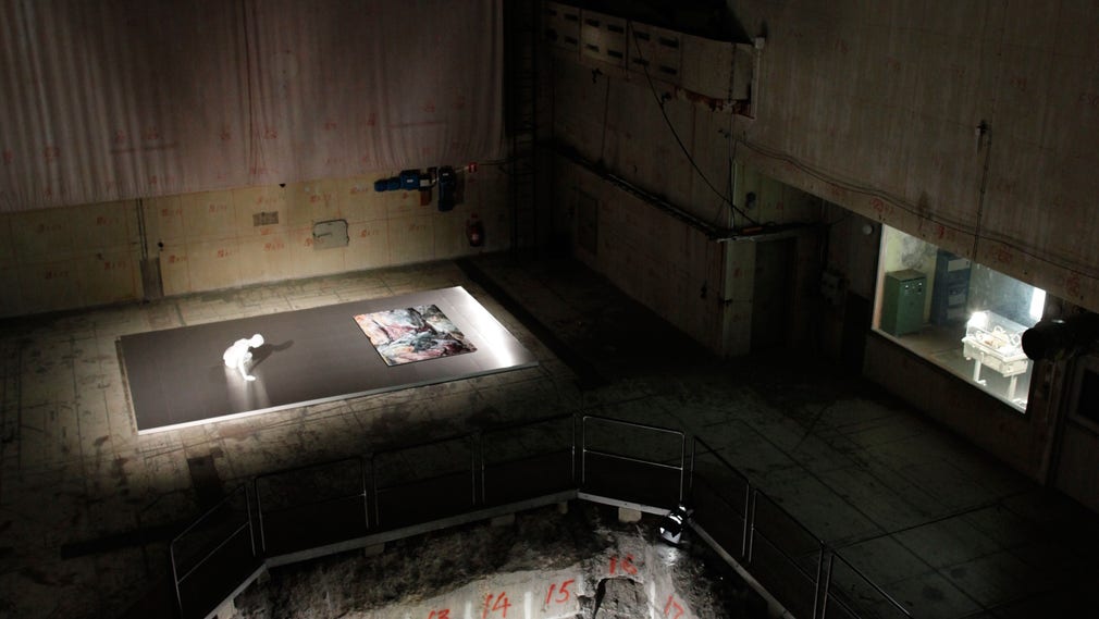 Reaktorhallen har öppnats för Jenny Wiklunds installation.