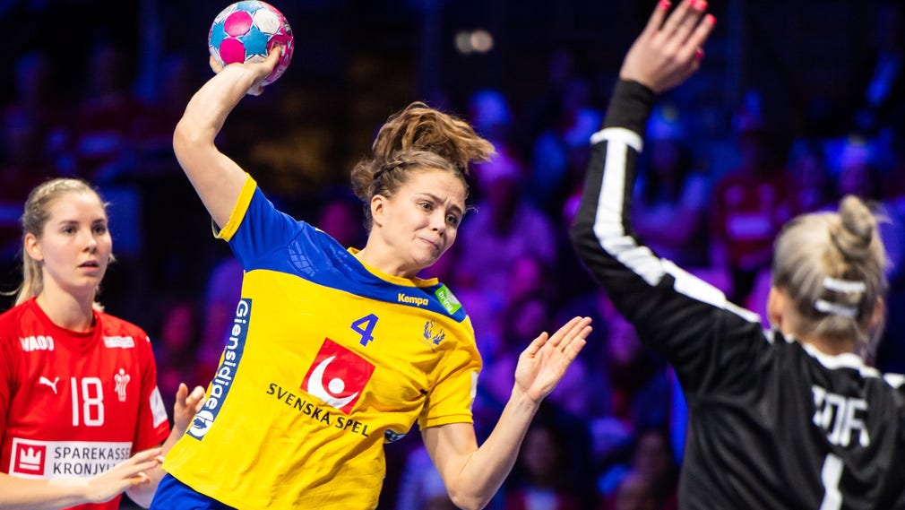 Olivia Mellegård har gjort sex mål under Sveriges två första matcher i EM.