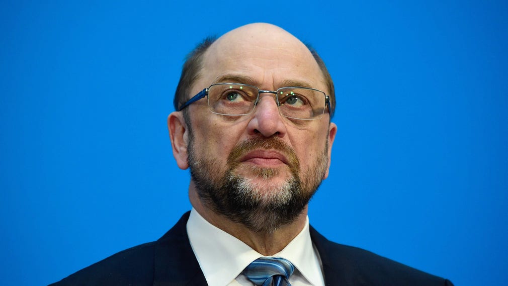 SPD-ledaren Martin Schulz.