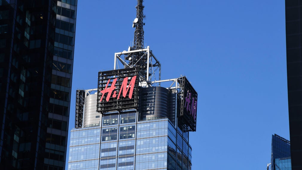 H&M på Time Square i New York.