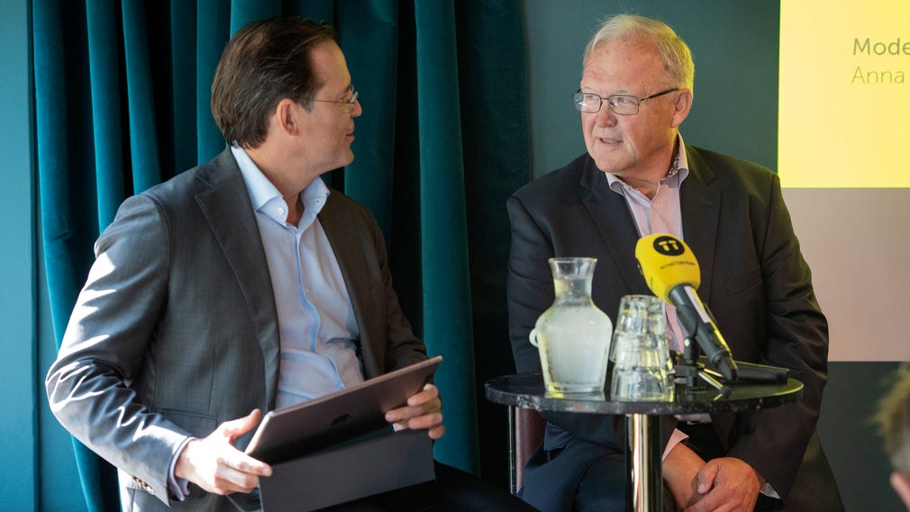 Hur blev de så överens? Anders Borg (M) och Göran Persson (S).