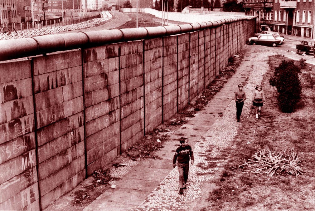 Berlinmuren.