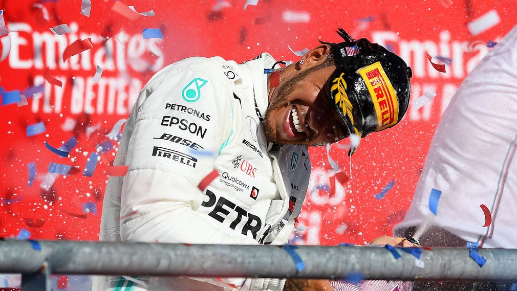 Lewis Hamilton tog sin sjätte titel.