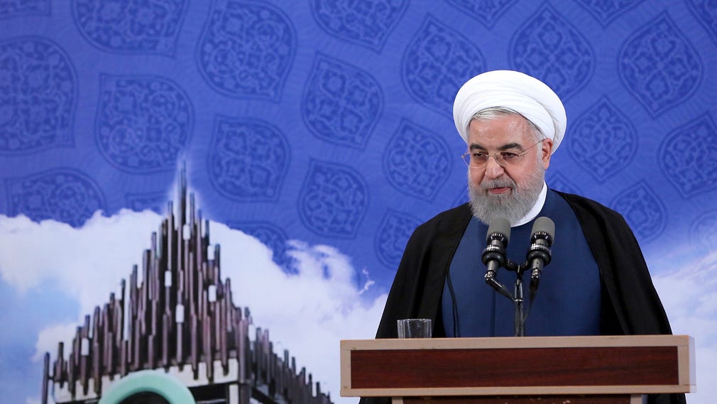 Den Iranska presidenten Hassan Rouhani.