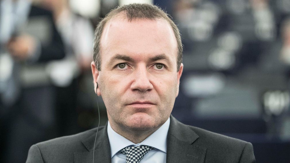 Manfred Weber är toppkandidat – Spitzenkadidat – för den konservativa gruppen i EU-parlamentet EPP