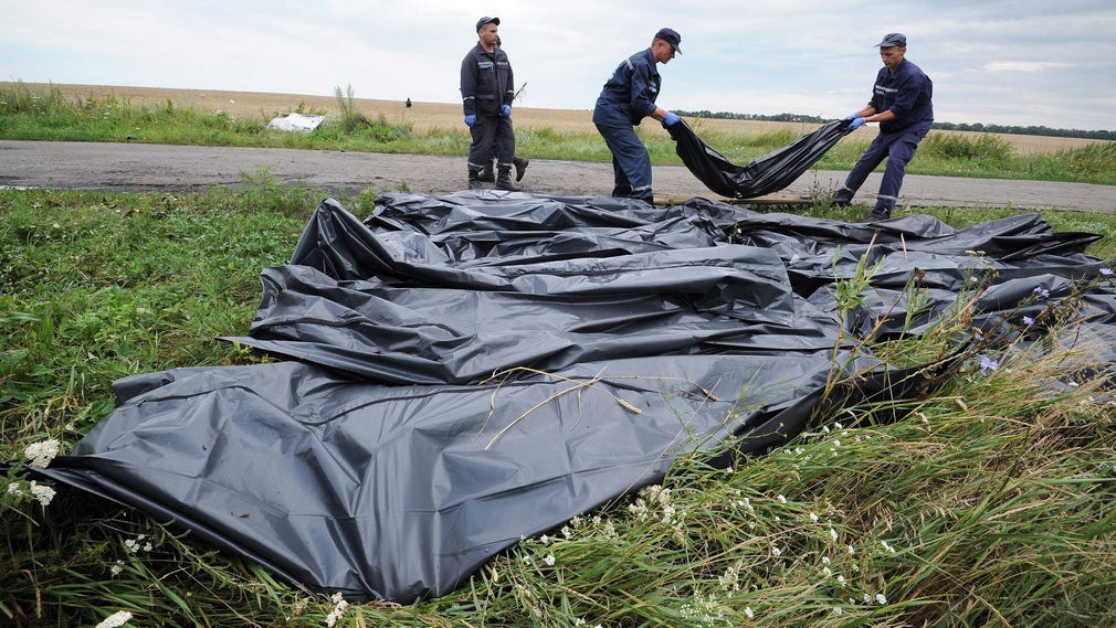 Alla 298 ombord omkom när ett malaysiskt passagerarplan sköts ned av ryska ”separatister” över östra Ukraina 2014.