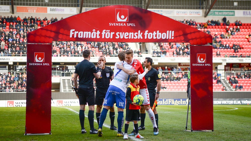 Svenska fotbollförbundet har haft samarbete med Svenska spel under lång tid.