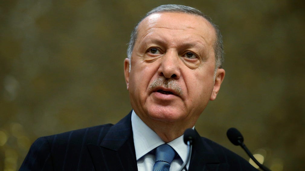 Turkiets president Tayyip Erdogan.