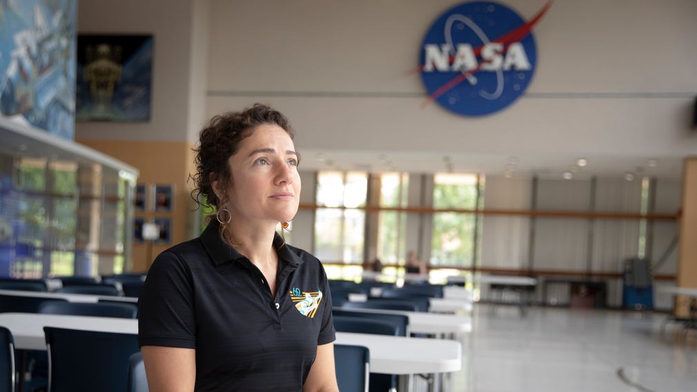 Astronauten Jessica Meir.