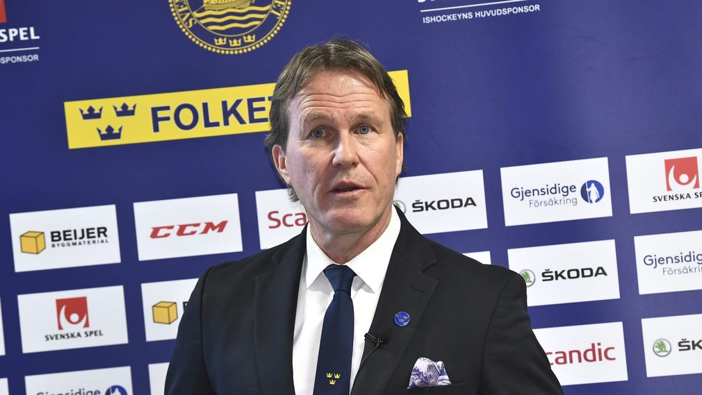 På onsdagens presenterade Johan Garpenlöv Tre Kronors trupp inför kommande Beijer Hockey Games.