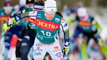 Charlotte Kalla kände att de andra nationernas åkare hade klart bättre skidor än hon själv under långloppet i Meråker.