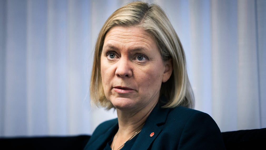 Finansminister Magdalena Andersson (S).