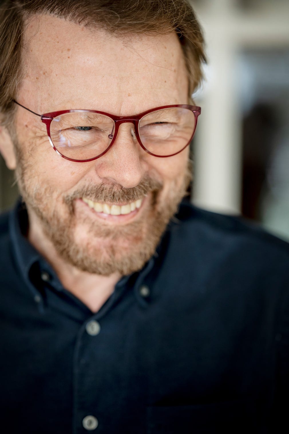 Björn Ulvaeus och his wife Lena are isolated because of the corona virus.
