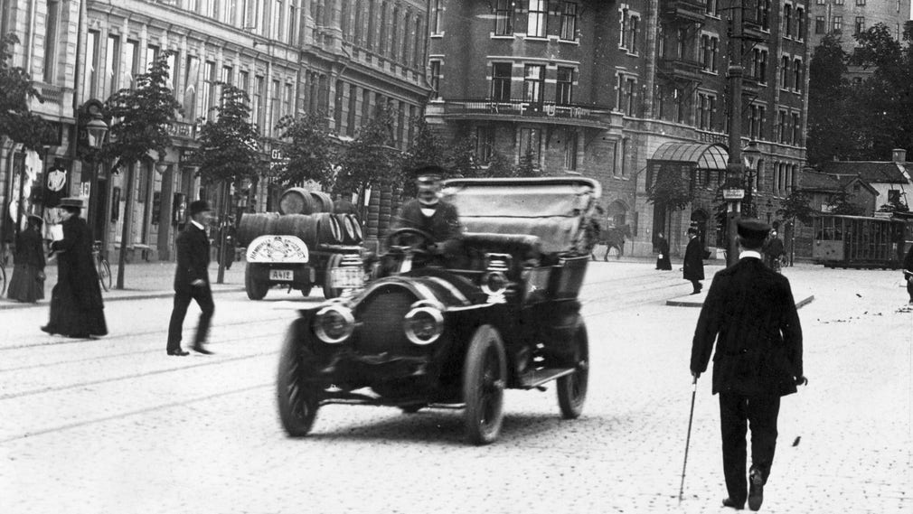Birger Jarlsgatan 1920.