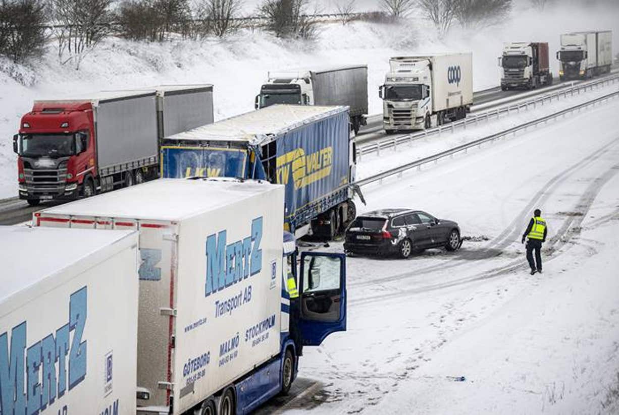 Dn Direkt Flera Trafikolyckor På E22 