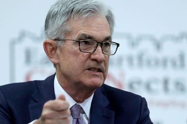 Fed-chefen Jerome Powell.