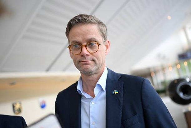Liberalernas partisekreterare Jakob Olofsgård.