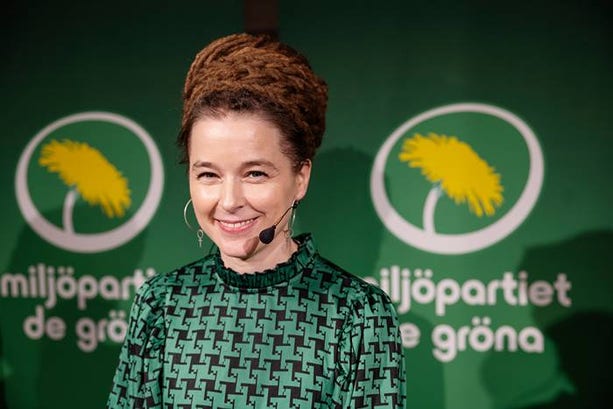 Amanda Lind är Miljöpartiets nya kvinnliga språkrör.