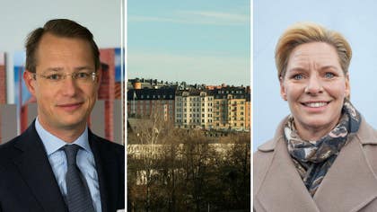 Sagax med vd David Mindus och Atrium Ljungberg med vd Annica Ånäs är två fastighetsbolag som ökade sina förvaltningsresultat förra året.