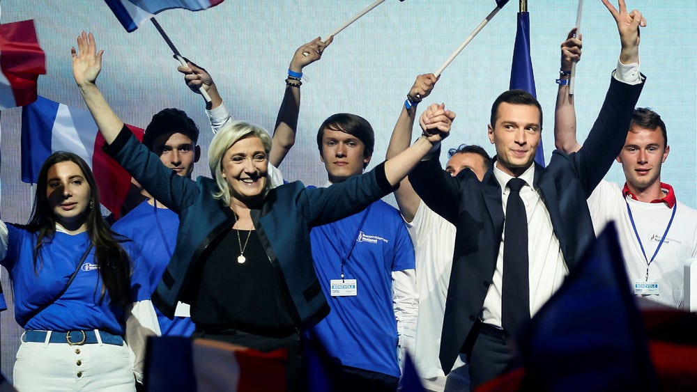 Bra att utsätta Le Pen för verkligheten
