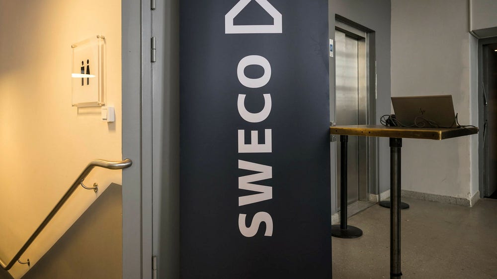 Sweco tecknar ramavtal i Danmark värt 21 miljoner euro