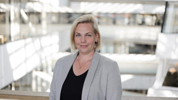Magdalena Caesar är affärsområdeschef för betallösningar på Svea Bank.