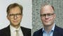 Prior Nilssons fondförvaltare Jonas Skilje och Joel Backesten, fondförvaltare på Danske Bank.