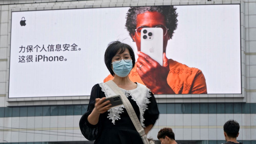 Kraftigt volymlyft för Iphone i Kina