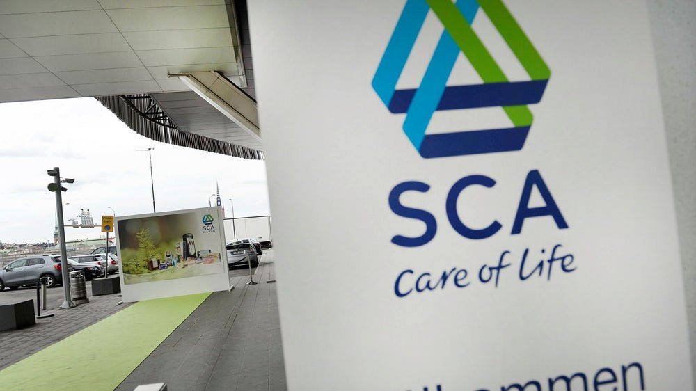SCA höjer priset på kraftliner i Europa med 60 euro per ton