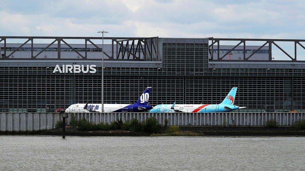 Airbus tar order värd 253 miljarder kronor