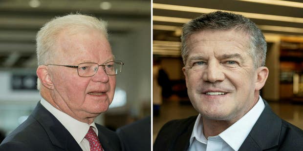 Bland storbolagsvinnarna fanns den utbombade SBB-aktien, som tidigare vd:n Ilija Batljan (till höger) är storägare av. På jumboplats hittar vid Lundbergföretagen, som finansmannen Fredrik Lundberg kontrollerar.