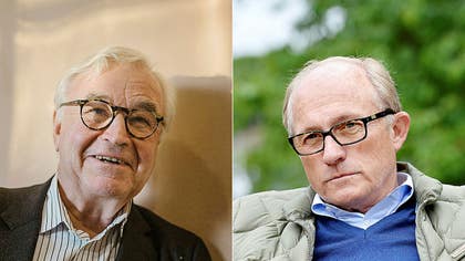 Creades ordförande Sven Hagströmer och Mats Qviberg ordförande i Öresund.