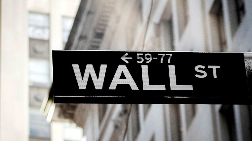 Wall Street stängde på plus