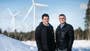 Morgan Rubensson och Fredrik Bäcklund från Statkraft vill att politikerna ger bättre ersättning till kommuner som säger ja till nya vindkraftbyggen.