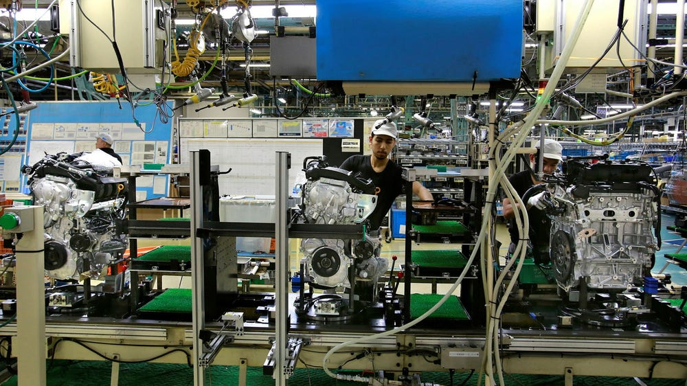 Japanska industriföretag ser förbättrad konjunktur
