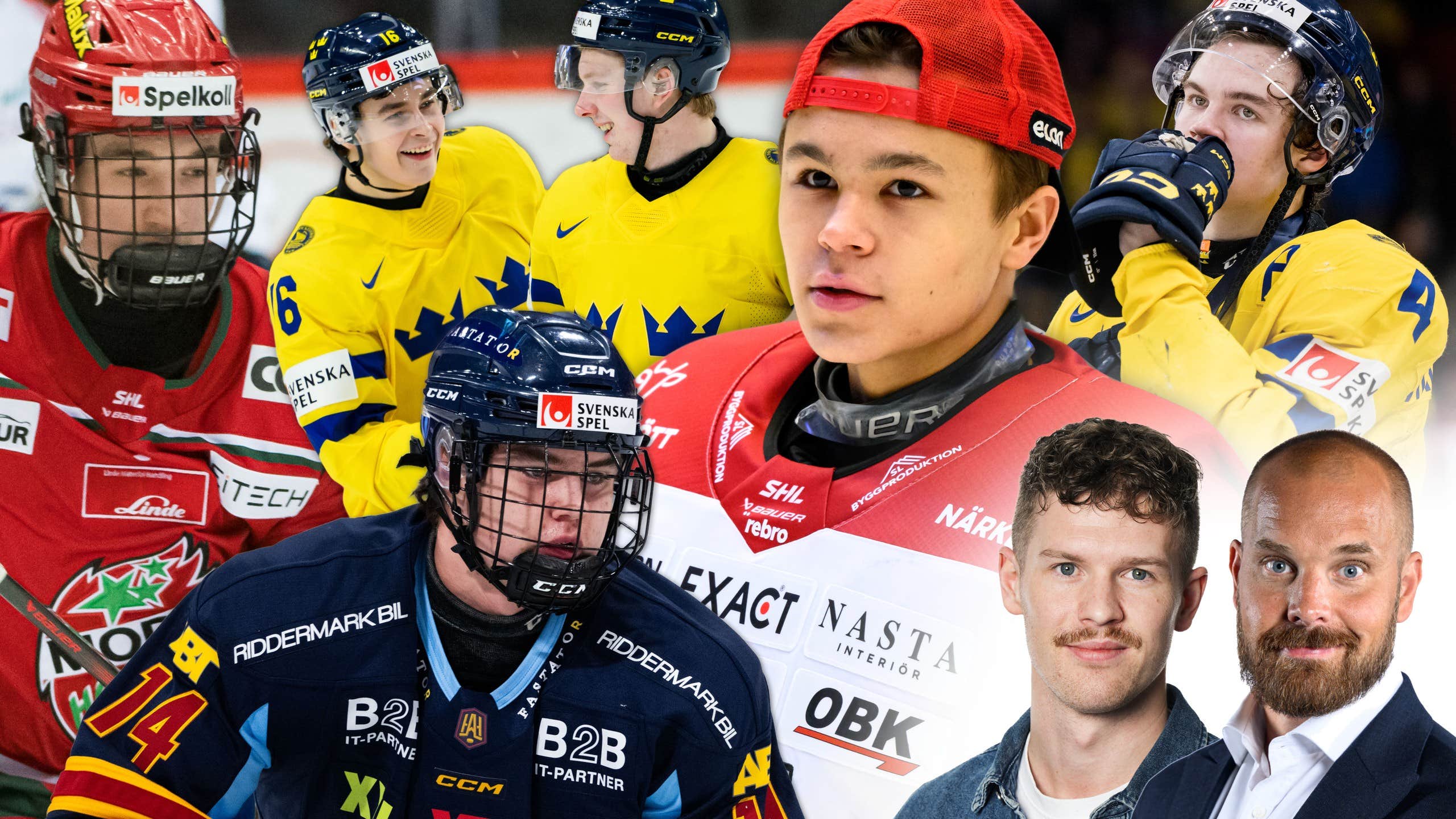 Så kan Juniorkronornas lag se ut i JVM 2025 Hockey Expressen