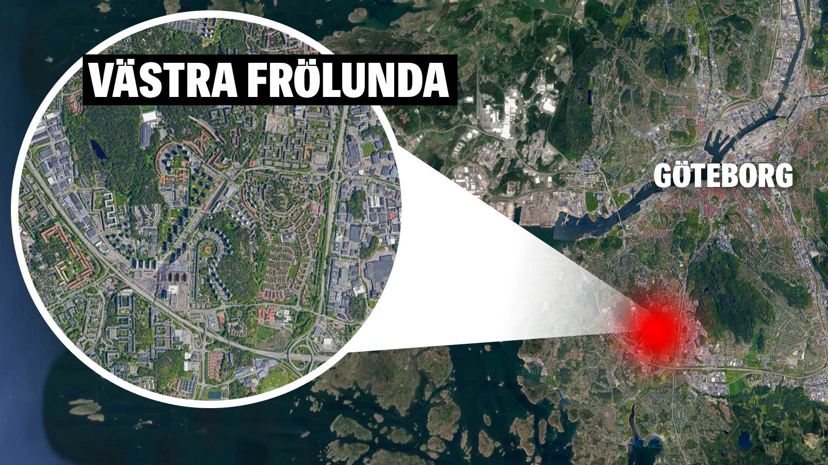 Man Attackerad Av Sex Män I Västra Frölunda