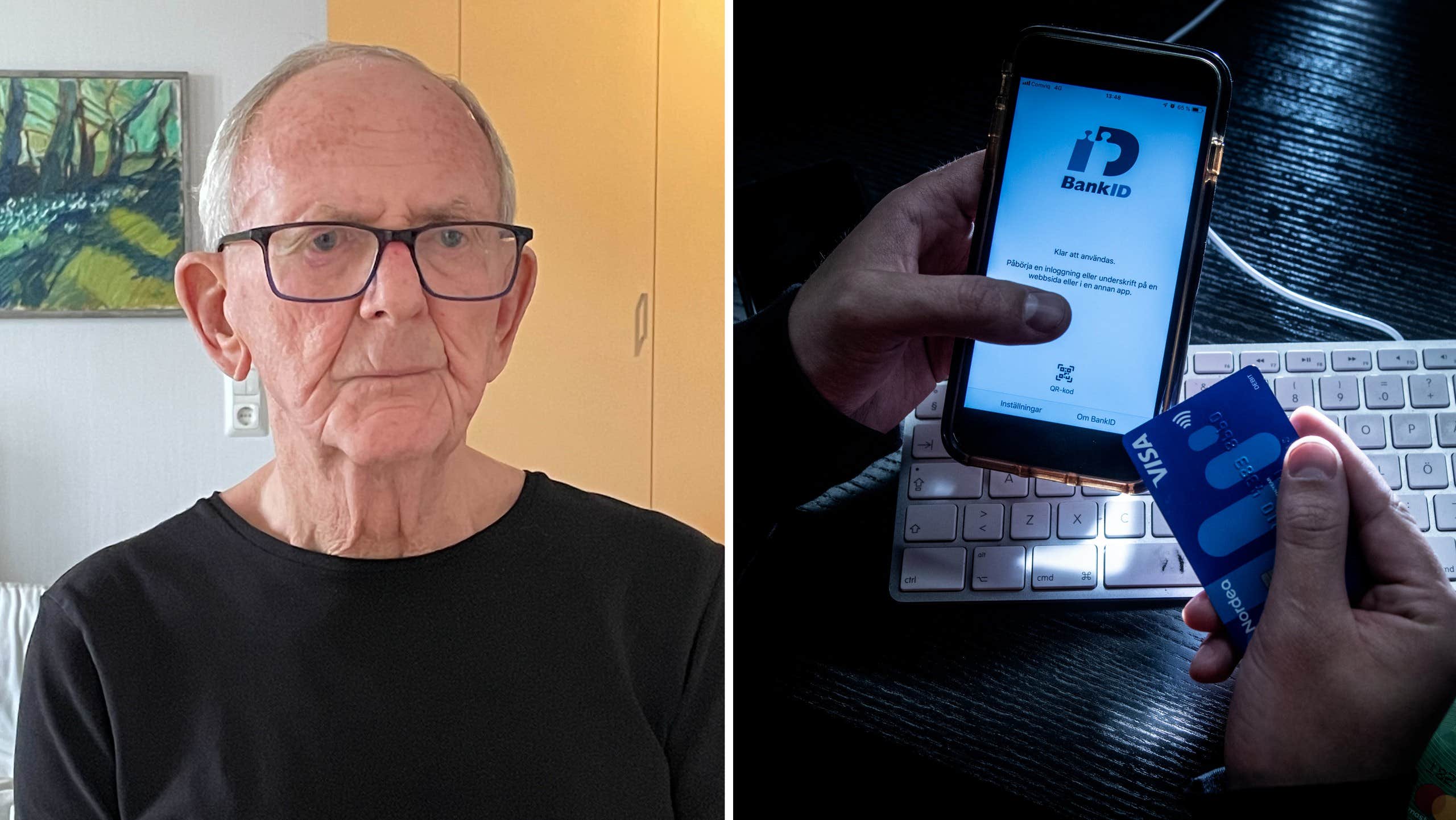 Åke blev uppringd av ”läkare”  som tömde hans bankkonto