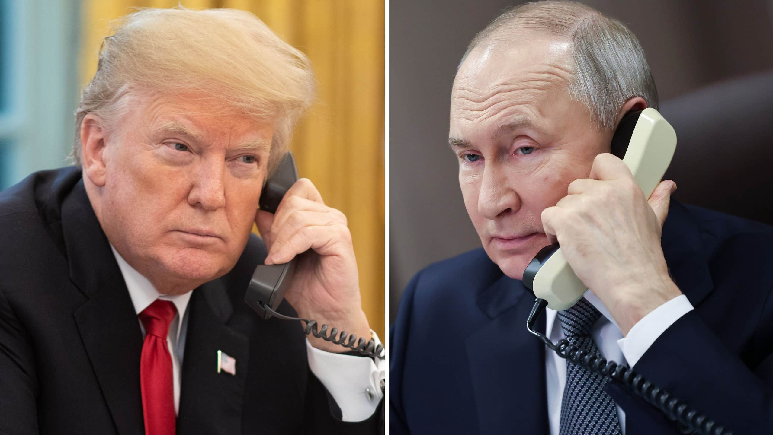 Donald Trump har pratat med VladimirPutin