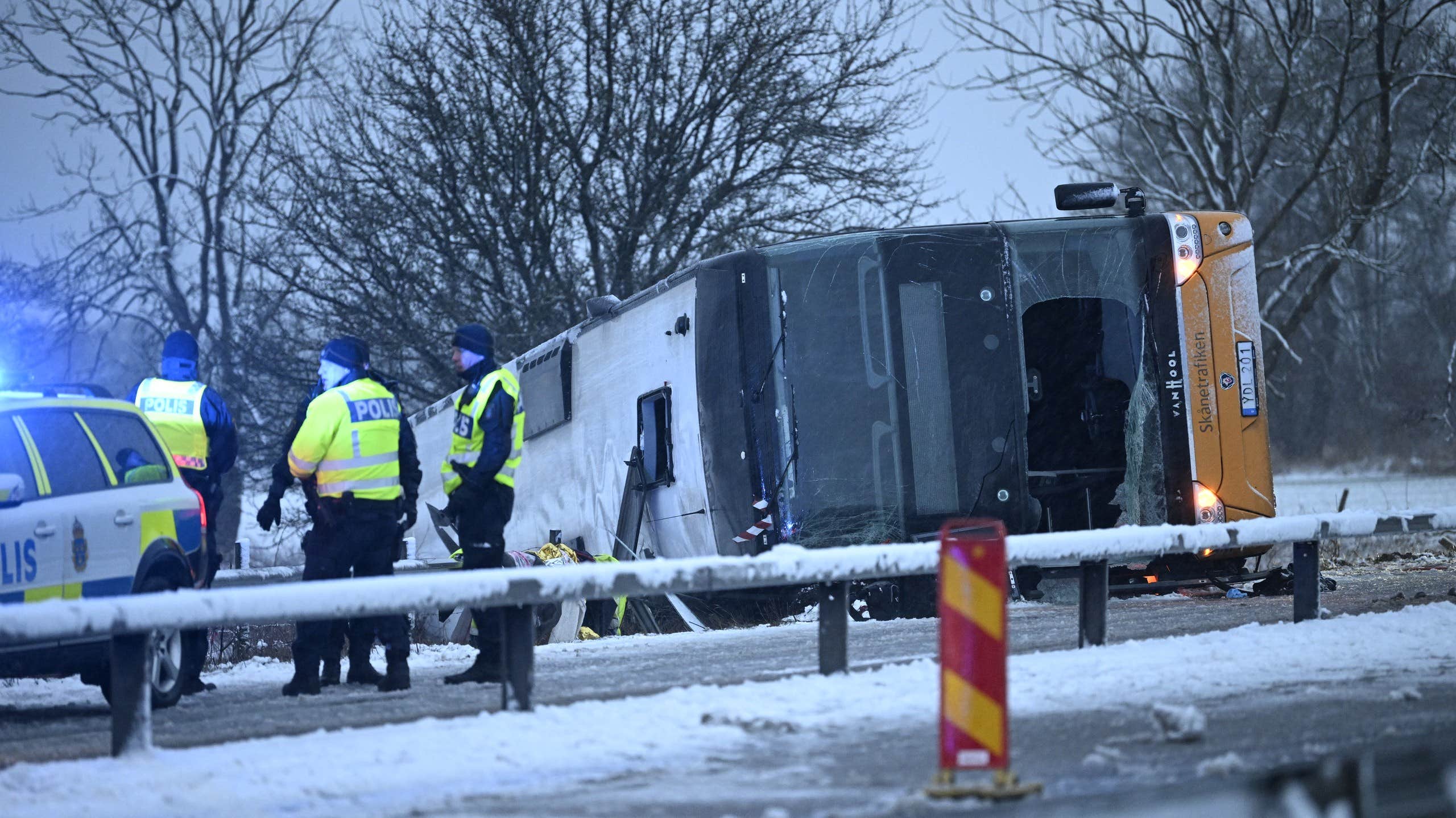 Bussolyckan på E22 utreds som vårdslöshet 