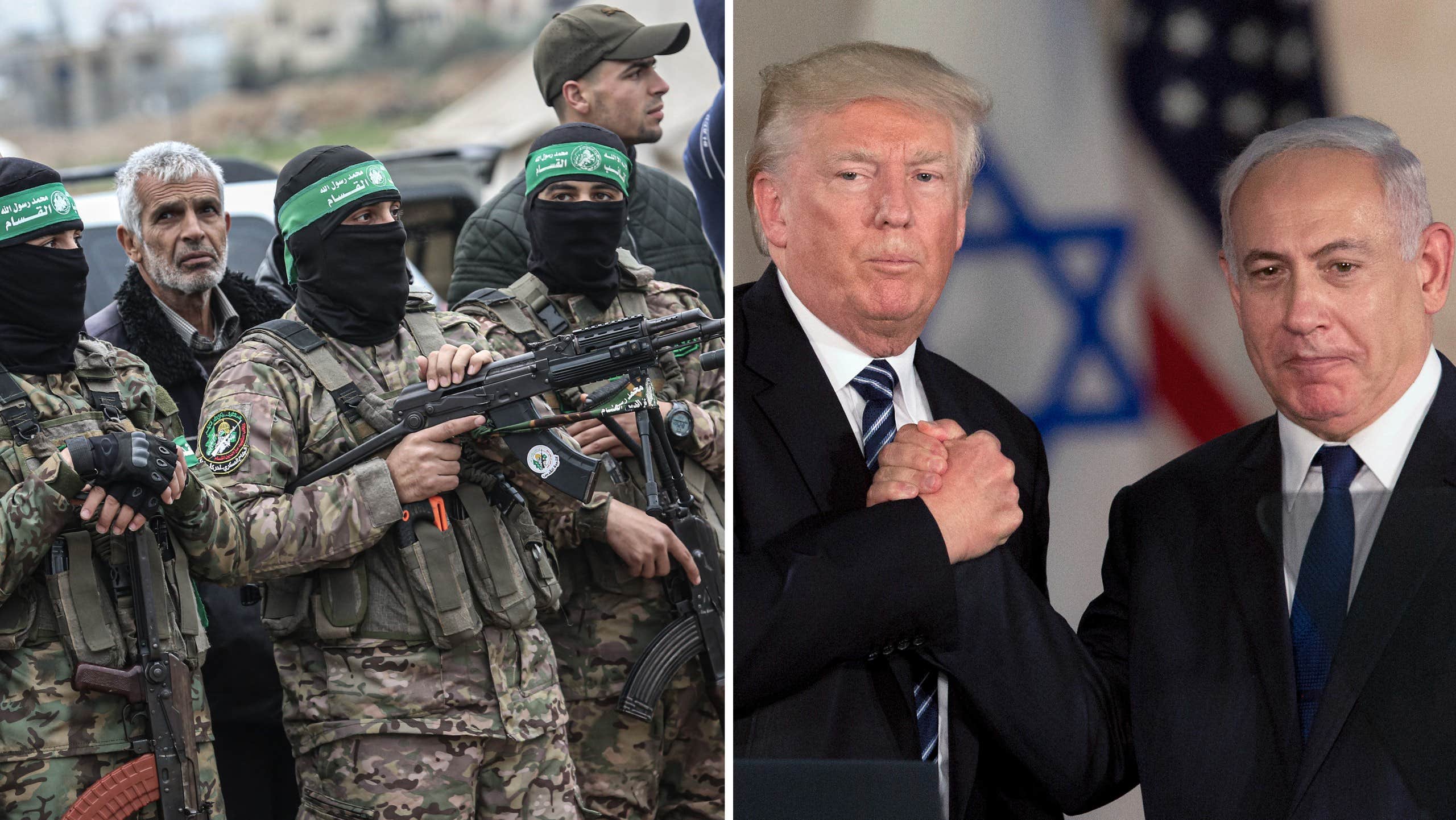 Hamas anklagar Trump:  ”Flagrant dubbelmoral”