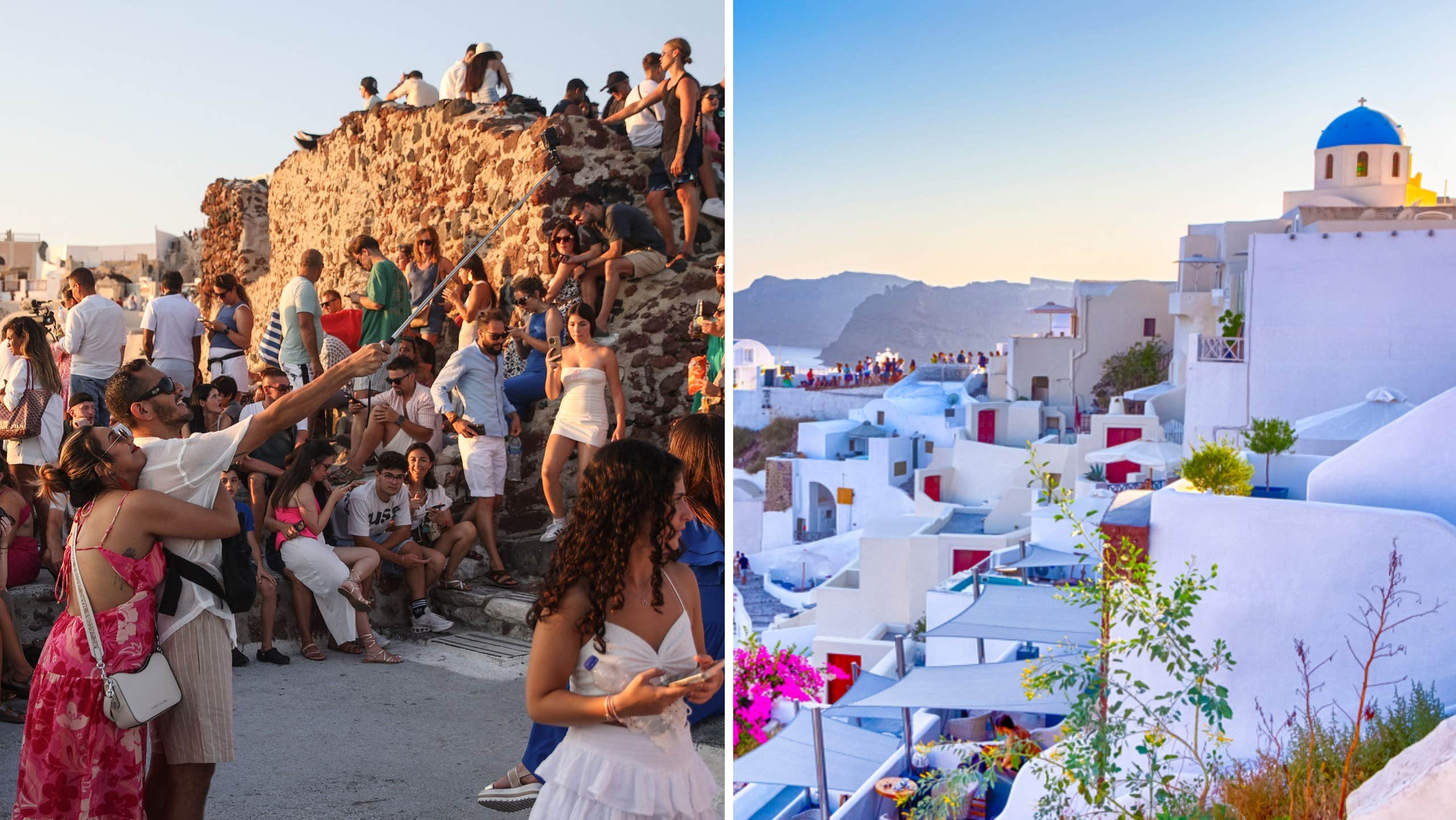 Tourist invasion on Greek island – residents left inside | World