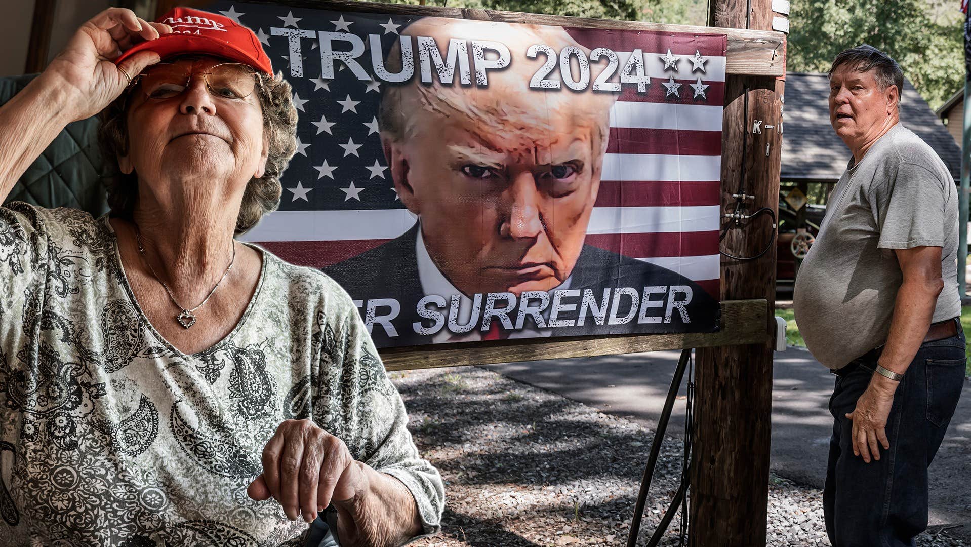 Margie, 76: ”Regeringen  försöker mörda Trump” 