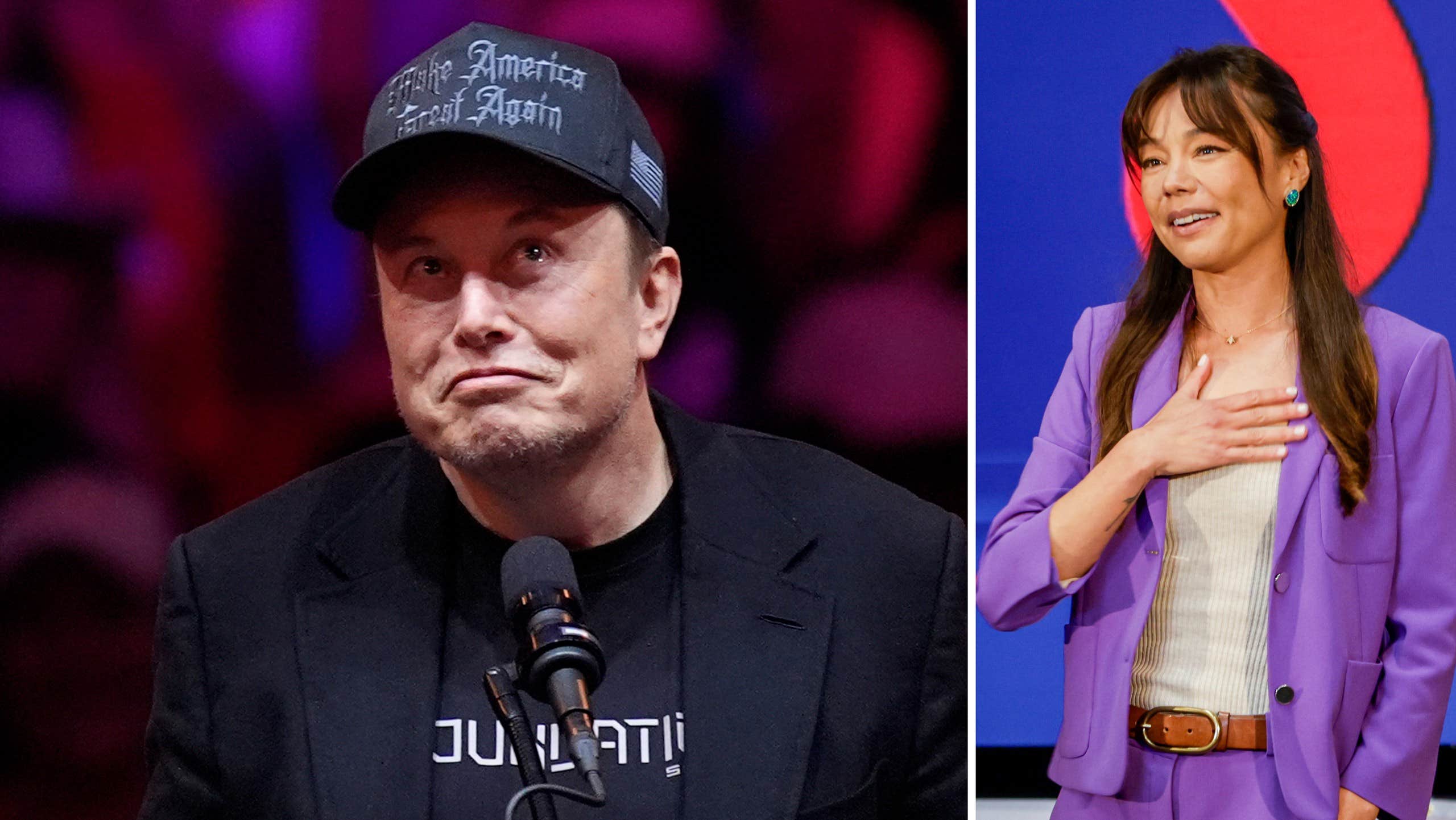 Elon Musk ville ge sin sperma  till vicepresidentkandidat