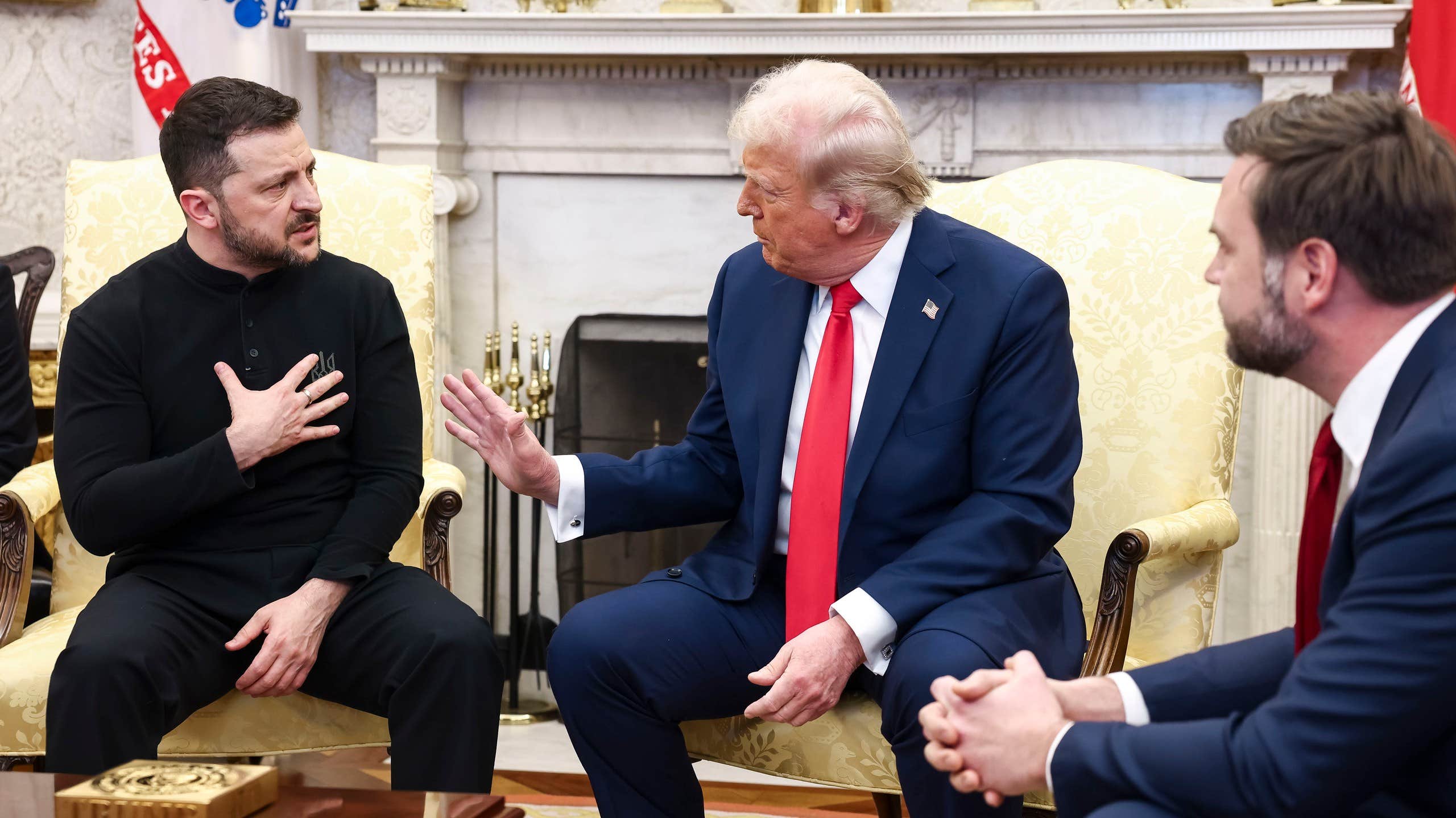 Trump till Zelenskyj: Du gamblar med ett tredje världskrig