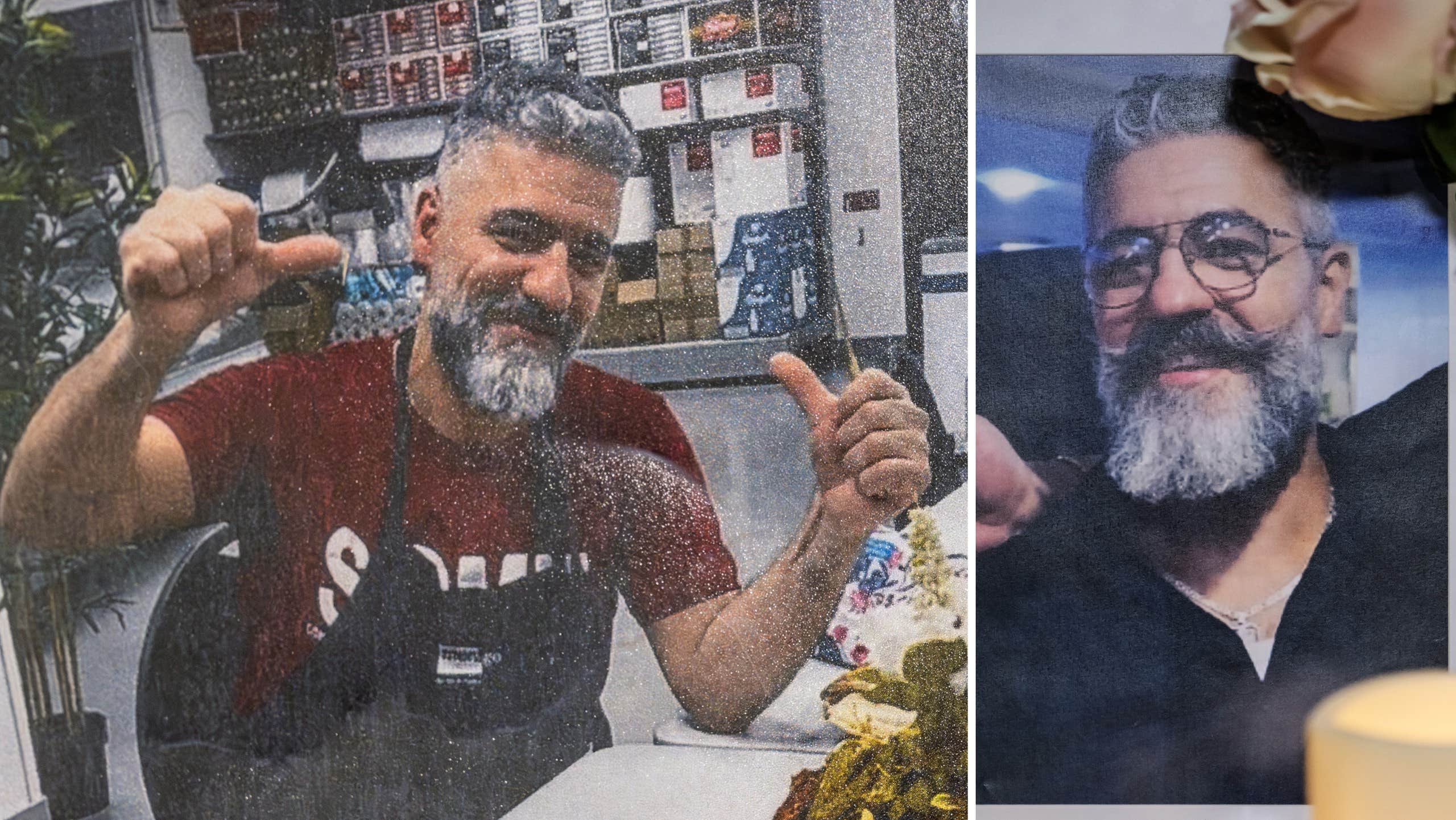 Bassam, 48, mördades i skolskjutningen i Örebro